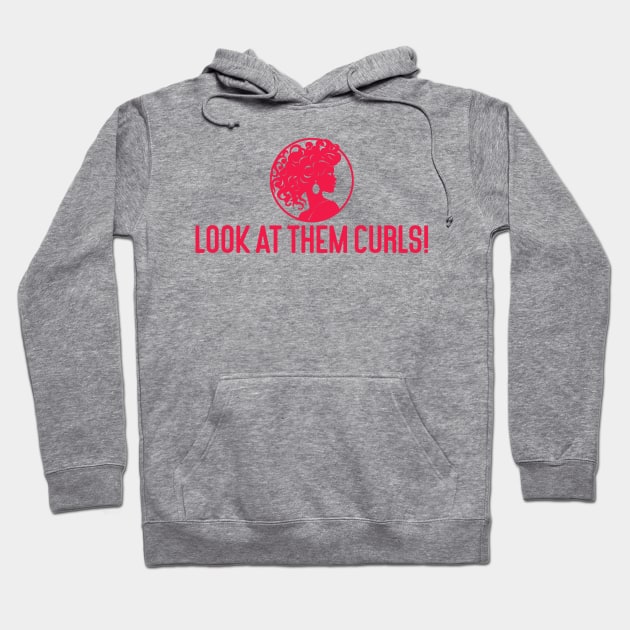 Look at them curls! Hoodie by smailyd